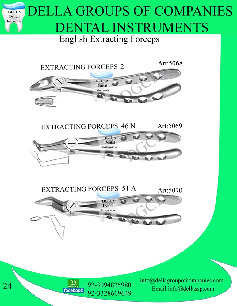 English Extracting Forceps